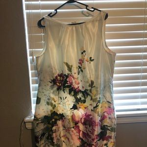 Ann Taylor Floral Sheath